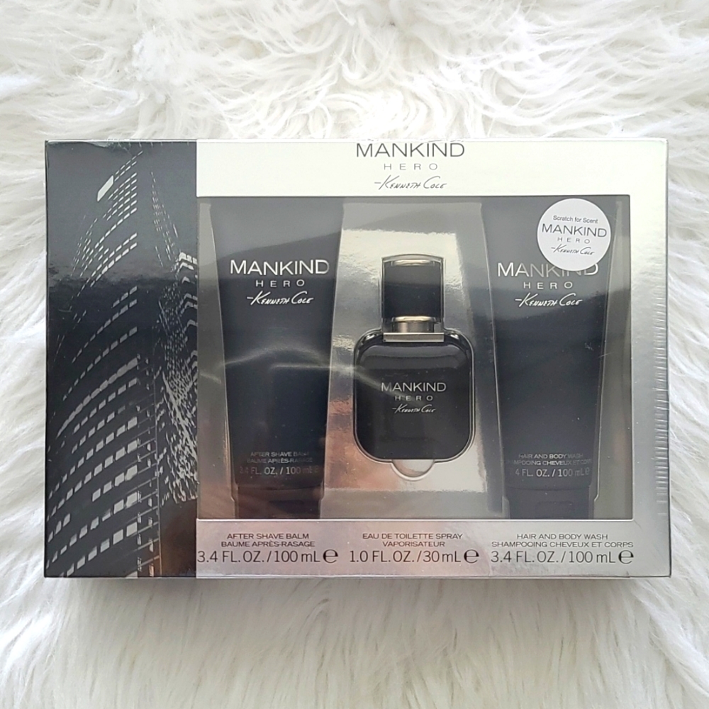 Kenneth Cole Mankind Hero 3 piece Giftset